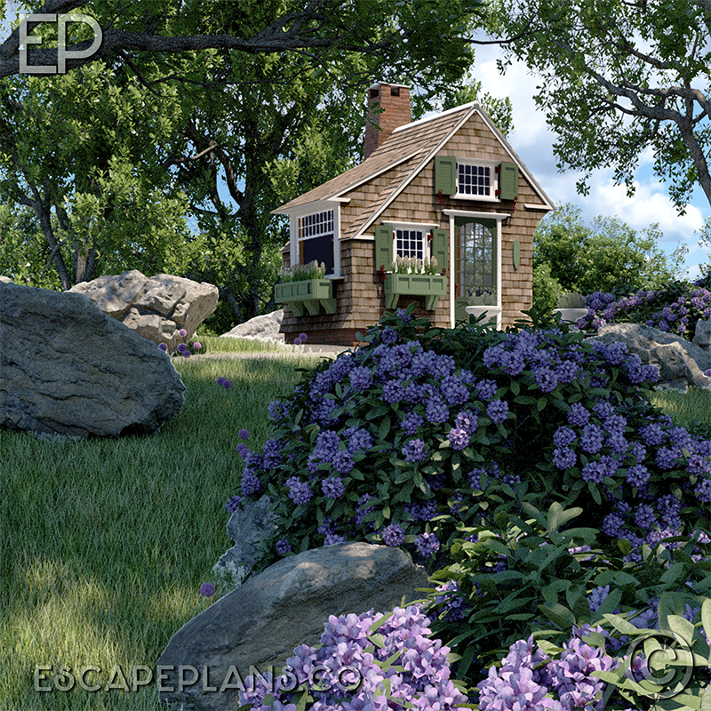Vincent's writing cottage