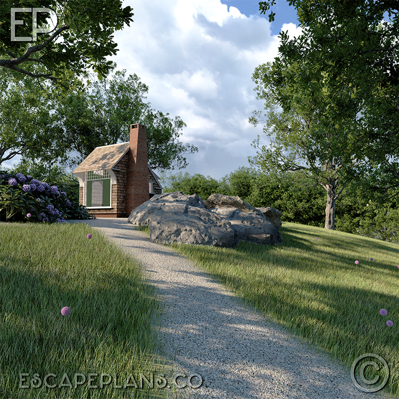 Vincent's writing cottage